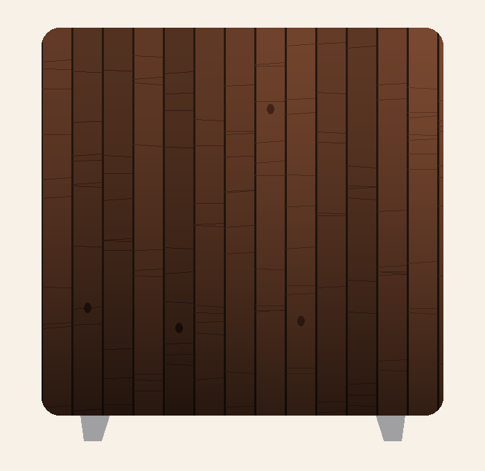 Houten backdrop